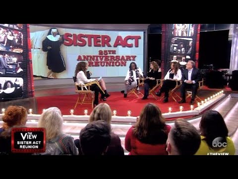 Sister Act 25th Reunion With Whoopi (The View)