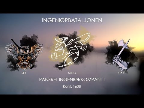 PingKp1 1608 - Ingeniørbataljonen - Sting, Rek og Stab - Dimmefilm