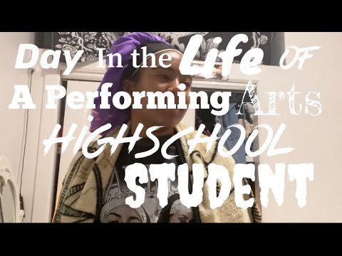 Day in the life of a performing arts high school student (Talent Unlimited High School)
