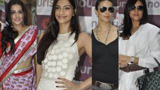 Vidya Balan, Sonam Kapoor, Sushmita Sen At Health Clinic Launch