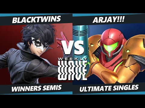 Weekly Wave 21 Winners Semis - Blacktwins (Joker, Pyra Mythra) Vs. ARJAY!!! (Samus) SSBU Ultimate
