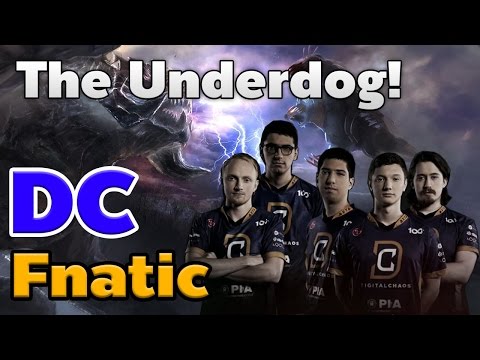 DC! They call us The Underdog! Digital Chaos vs Fnatic - TI6