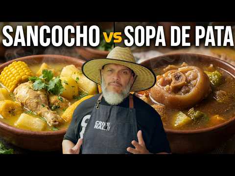 La batalla de las sopas: ¿Sancocho o Sopa de Pata?