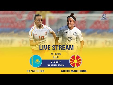 Cazaquistão x Macedónia (Qualificação Europeu Feminino 2021) (Live stream)