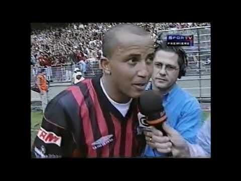 ALEX MINEIRO FALA DOS 3 GOLS ATLETICO PR 3X2 FLUMINENSE BRASILEIRO 2001 CLASSIFICAÇÃO PARA A FINAL