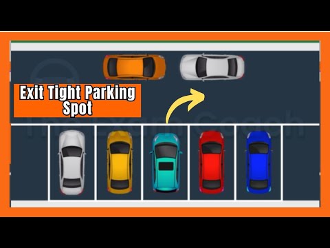 How to Exit a Tight Parking Spot Without Scratching Your Car | The Exam Coach