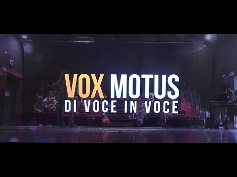 VOX MOTUS IL VIDEO DOCUMENTO DEL PROGETTO DI GUIDO CASTIGLIA