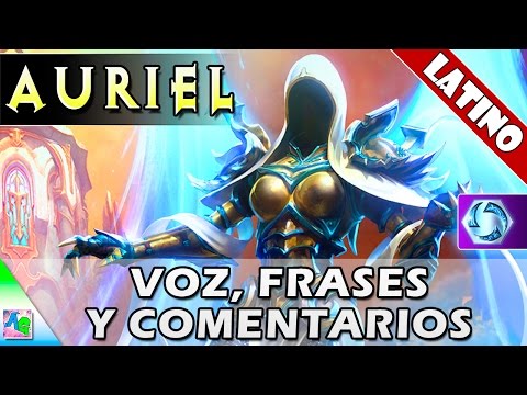 Voz, Frases y Comentarios de Auriel en Español Latino | Heroes of the Storm (HotS)