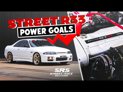 Dyno Tuning a Nissan R33 Skyline (RB25/30)  // NEW Turbo + STREET DRIVE
