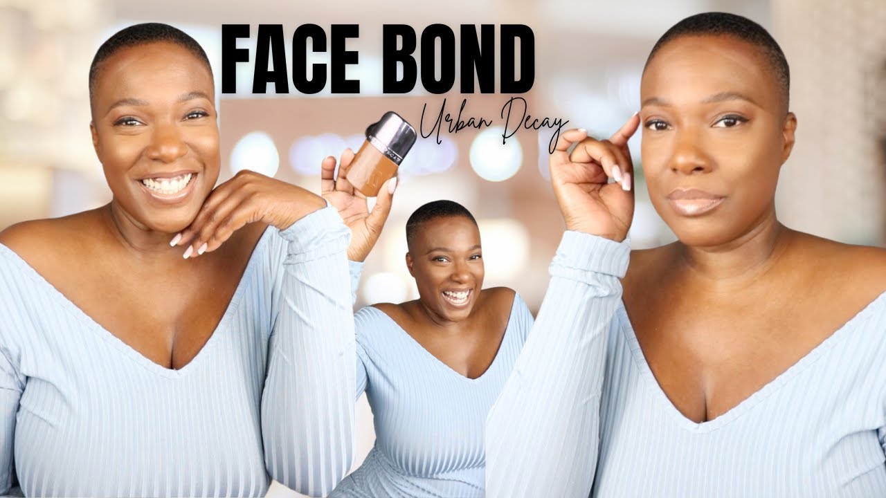 URBAN DECAY FACE BOND FOUNDATION | MAKEUP OVER 40 DARK SKIN
