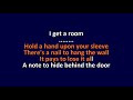 The Psychedelic Furs - Get A Room - Karaoke Instrumental Lyrics - ObsKure