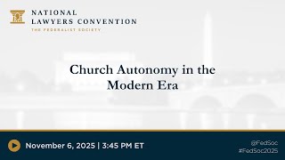 Click to play: Church Autonomy in the Modern Era