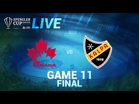 Team Canada - KalPa Kuopio Hockey Oy | Game 11 | Spengler Cup Davos 2018