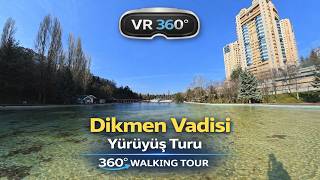 Dikmen Vadisi Yürüyüş Turu, Çankaya, Ankara | VR360 8K | BONUS: Tekteker(EUC) Sü