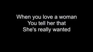 HAVE YOU EVER REALLY LOVED A WOMAN  HD With Lyrics