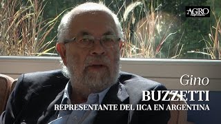 Gino Buzzetti - Representante del IICA en Argentina