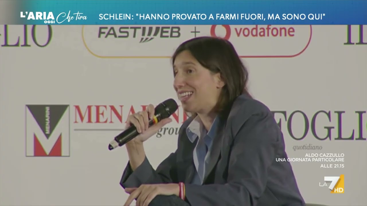 Elly Schlein: "Hanno sempre provato a farmi fuori, eppure sono ancora qui..."