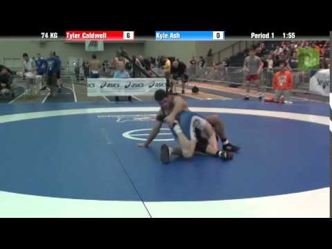 74 KG Tyler Caldwell vs  Kyle Ash