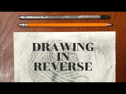 "Drawing in Reverse" with Rich In Colors