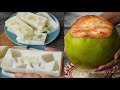 Tender Coconut Jelly Pudding Dessert | Ramadan Special | Summer Coconut Pudding Dessert Recipe