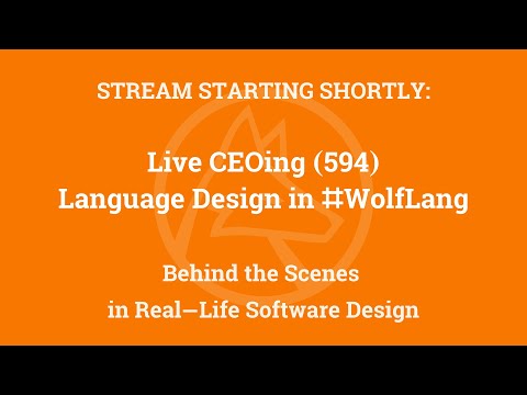 Live CEOing Ep 594: Language Design Review of Calculus & Algebra Features