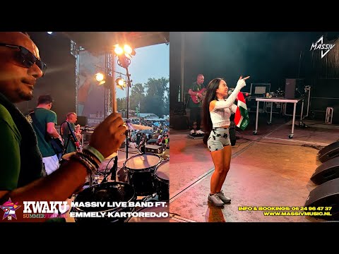 MASSIV - LIVE AT KWAKU 2025 - PARI KARO X RAAJA - EMMELY KARTOREDJO - (DRUMCAM: RICKY RAMGOELAM)