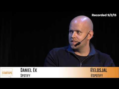Daniel Ek, CEO of Spotify, on how hard it is to build a company