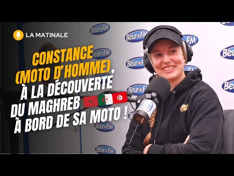 [La Matinale] Constance (Moto d’Homme), à la découverte du Maghreb à bord de sa moto !