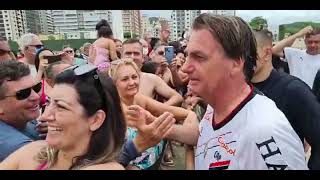 Bolsonaro - Praia Grande / SP (19/12/2021)