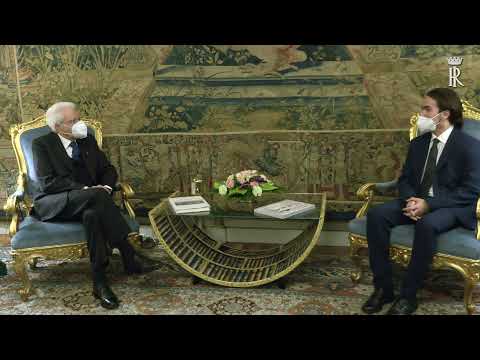 Il Presidente Mattarella incontra  il violinista  Giuseppe Gibboni