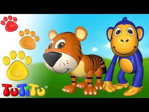 Jungeldyr - Lær dyrenavn med TuTiTu