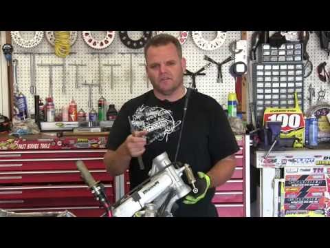 Steering Stem races Take Out and Install Honda