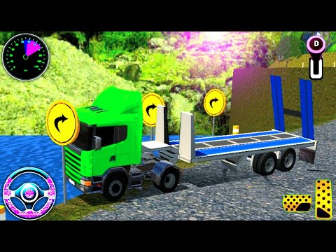 Construction Machine Transport -Truck Transport-Android Gameplay-Heavy Excavator Driving Simulator#7