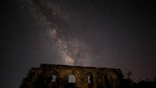 Milky Way glimmers over Syria's Idlib