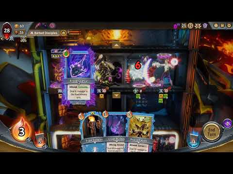 Monster Train Divinity Cov 25 Pink/Purple - Did somebody order some flying kills?