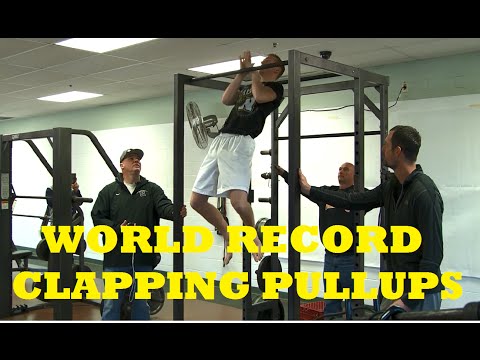 Most Clapping Pull Ups (30) - Guinness World Record *OFFICIAL*