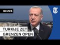 Vluchtelingenstroom dreigt: ‘Turken zetten Erdogan onder druk’