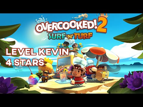 Overcooked 2 Surf 'N' Turf Kevin 1 4 Stars