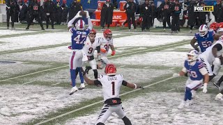 Buffalo Pick Six vs. Burrow!