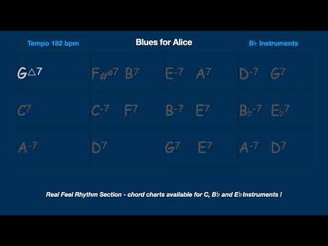 Blues For Alice (Bb Backing Track/Play-Along)