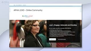 APHA Member Benefits: Benefits Overview