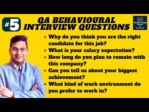 Software Testing Behavioral Interview Questions and Answers Part 1