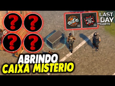 ABRINDO CAIXA MISTÉRIO DO MOTOQUEIRO ATUALIZAÇÃO - Last Day On Earth