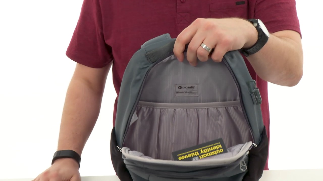 Рюкзак Pacsafe Metrosafe LS350, Черный, 30430100