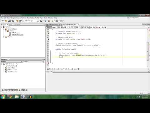 Make A Tic Tac Toe Game Java Programming Tutorial Beginner Part 12