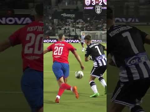 Konstantelias crazy skills against Banja  luka fc #paok #championsleague