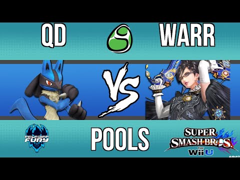 Arcadian Fury: QD (Lucario) vs Warr (Bayonetta)