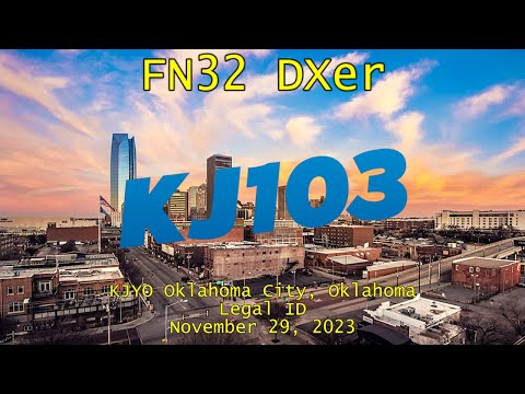 KJ103 | KJYO Oklahoma City, Oklahoma Legal ID (11/29/2023)