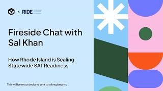 How Rhode Island is Scaling Statewide SAT Readiness with Khan Academy