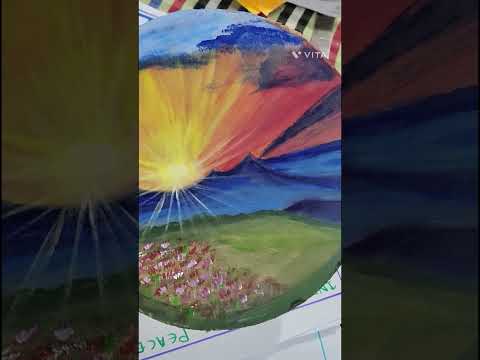 cake 🎂 board turned into landscape 🌄